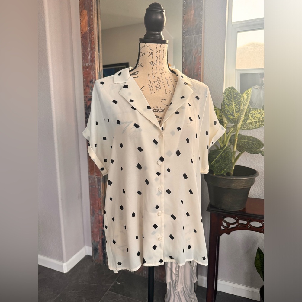 White button down NEW